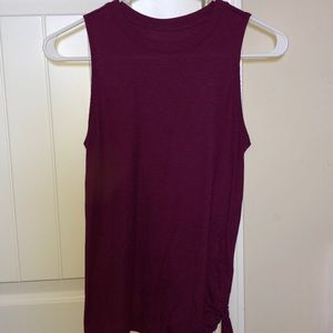 Light weight deep purple tank top